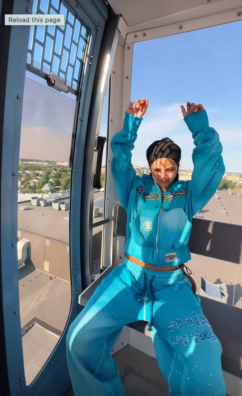 Bedazzled Sky Blue Tracksuit™