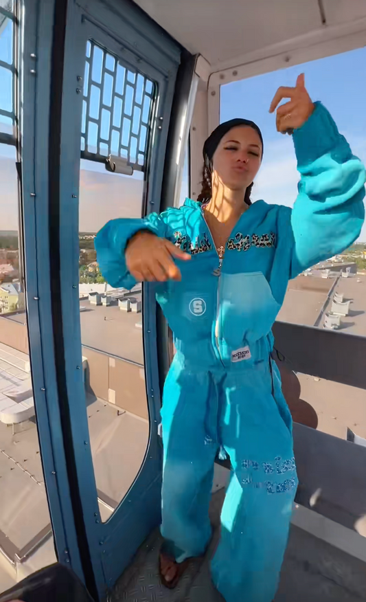 Bedazzled Sky Blue Tracksuit™